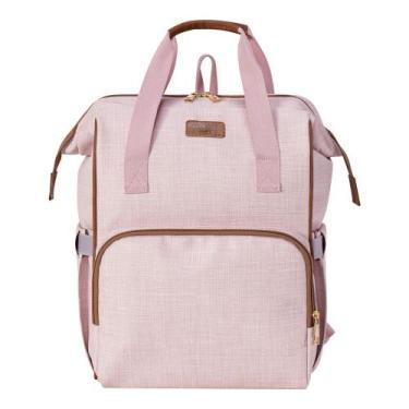 Imagem de Mochila Multifuncional Oslo Rosê - 01 peça - 001 BATISTELA BABY, Rose,