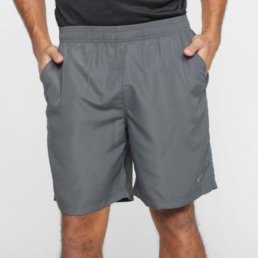 Imagem de Bermuda Mizuno Energy 7 Masculina, Cinza, Preto, GG