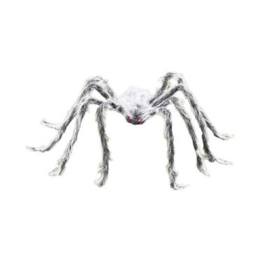 Imagem de Aranha Gigante Falsa Assustadora Para Decoração De Halloween Ao Ar Liv