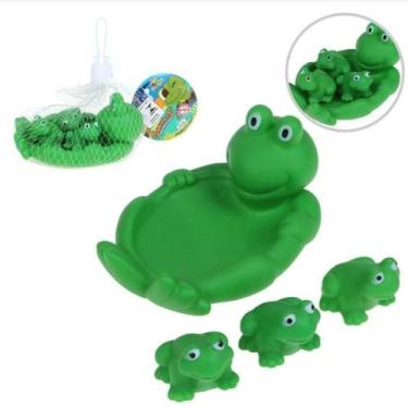 Imagem de Saboneteira Infantil Brinquedo de Banho Bebe Sapinho Elefante Tartarug