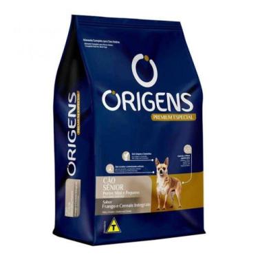 Imagem de Ração para Cães Sênior Mini e Pequeno Porte Origens FRANGO E CEREAIS