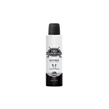 Imagem de Desodorante tres marchand aerosol invisible 150ml