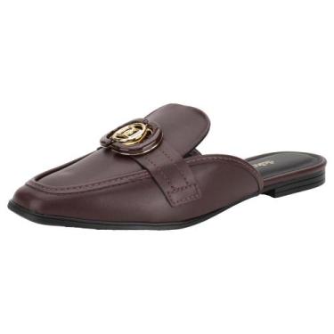 Imagem de Sapato feminino mule dakota d0942, Vinho, 36