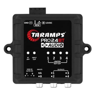 Imagem de Processador Taramps Pro 2.4BT Crossover Equalizador Preto