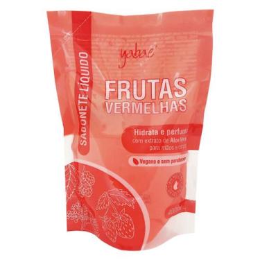 Imagem de Sabonete Líquido Flor De Algodão 400ml Para Mãos e Corpo YABAE, Frutas
