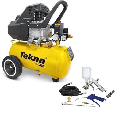 Imagem de Compressor de Ar CP8525T 2,5HP 8 PCM com Kit Multiuso 24L 220V Tekna