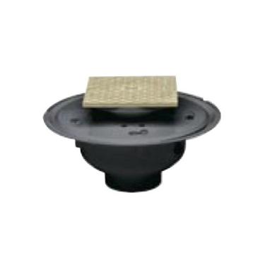 Imagem de Oatey 74176 Limpeza comercial ajustável de PVC com tampa NI de 15 cm e anel quadrado, 15 cm