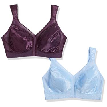 Imagem de Playtex Sutiã sem fio feminino, Plum Majestic, 40DDD