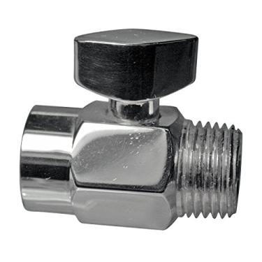 Imagem de Westbrass Válvula de gotejamento de controle de volume do braço de chuveiro de 1,27 cm, cromo polido, D309-26