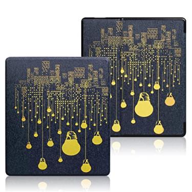Imagem de Capa pintada de 7" para Kindle Oasis (10ª geração, lançado em 2019 e 9ª geração, lançado em 2017) Capa fina à prova d'água com função despertar/hibernação automática