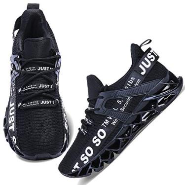 Imagem de Wonesion maravilhosas andando caminhando sapatos Atléticas Blade Non Slip Tennis Fashion Sneakers