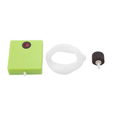 Imagem de Bomba portátil de oxigênio, aquário, aquário, aquário, bomba de ar, aerador, oxigênio, com ar seco operado por bateria