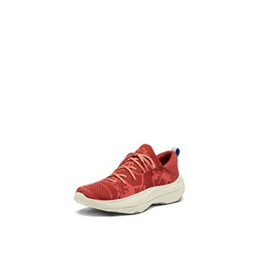 Imagem de Sorel Sapatos femininos de renda Explorer Blitz Stride, Warp Red, giz, 9