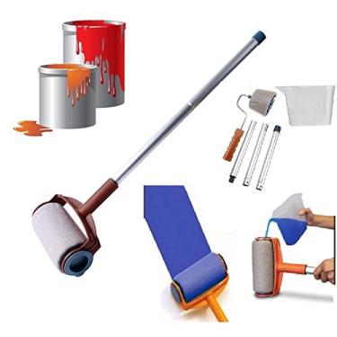 Imagem de Kit de 6 ferramentas de pintura para decoração de parede para sala de pintura