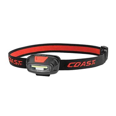 Imagem de Coast Farol de LED FL13 250 Lumen Dual Color (branco e vermelho) com pilhas e clipes de chapéu rígido incluídos