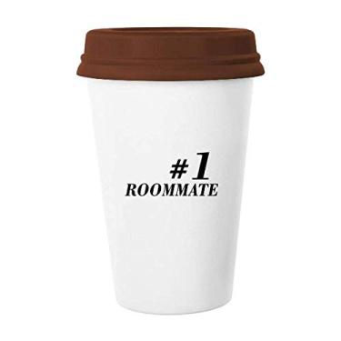 Imagem de Number.1 Caneca Roommate para a temporada de formatura, copo de cerâmica para café