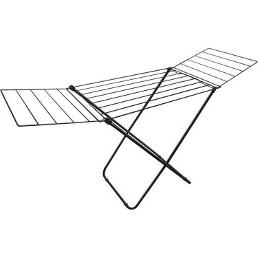 Imagem de Varal de Chão Napoles Secalux Aço Black com Abas 