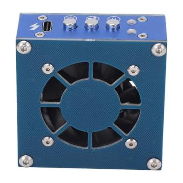 Imagem de Extrator de Fumaça, Ventilador Extrator de Fumaça Alimentado por Bateria de 3 Velocidades Cura UV Resfriamento Solda de Exaustão de Fumaça Removedor de Absorvedor de Fumaça para