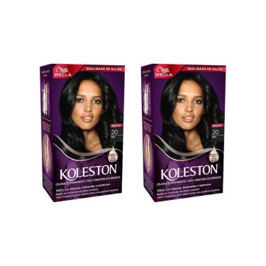 Imagem de Coloraçao Koleston 20 Preto-Kit C/2Un