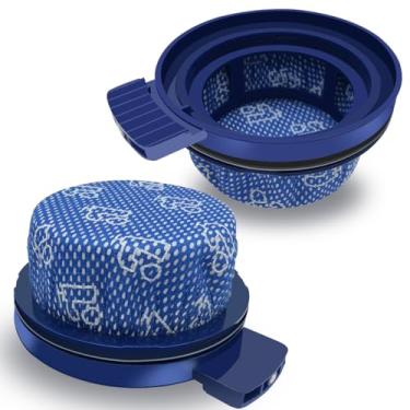 Imagem de VACUSHOP Filtros para aspirador de pó sem fio Samsung BESPOKE Jet, 2 pacotes de filtros HEPA de substituição