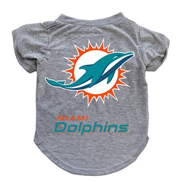 Imagem de Camiseta Little Earth 320171-DOLP-GG: Miami Dolphins Pet
