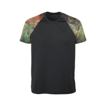 Imagem de Camiseta Dry-UV Vista Rock Raglan Nebulosa-Masculino