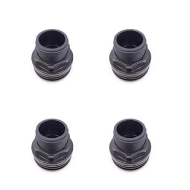 Imagem de ¾", 0,95 cm (3/4") anteparo deslizante x deslizamento padrão NPT 2 pares (pacote com 4) junta de borracha NBR, ABS, conexão padrão de tubo de PVC de 3/4 polegadas