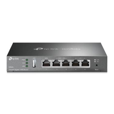 Imagem de Roteador TP-Link TL-ER605 V2 VPN Gigabit Multi-WAN SafeStream Load Balance Omada VPN