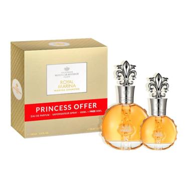 Imagem de Kit Marina De Bourbon Royal Diamond Edp Perfume Feminino 100Ml E Mini 30Ml