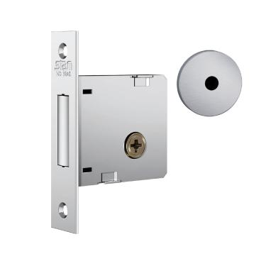 Imagem de Fechadura Auxiliar Tetra 1004 Stam Escovada