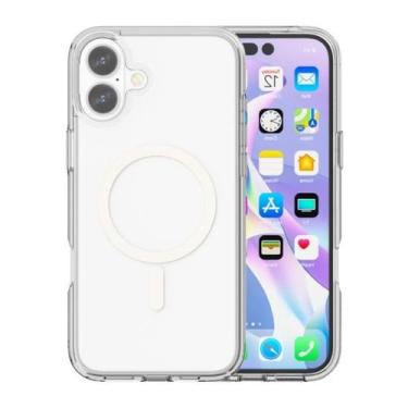 Imagem de Capa Capinha Clear Case com MagSafe Para Iphone 16