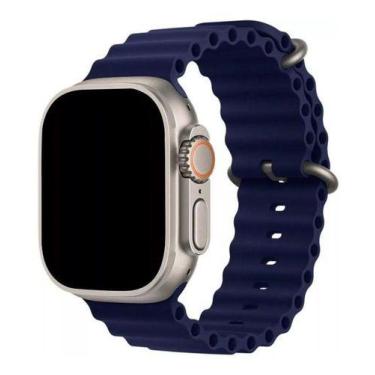 Imagem de Pulseira Oceano Compativel Smartwatch  Ultra 8 - 9  49mm 45mm 44mm 42m
