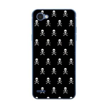 Imagem de Capa Adesivo Skin201 Verso Para LG Q6 Plus - KawaSkin