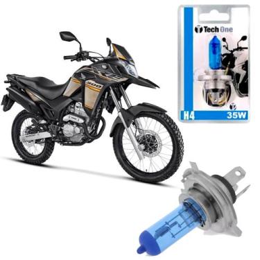 Imagem de Lâmpada Para Honda XRE 300 Super Branca H4 35w Efeito Xenon Tech One -