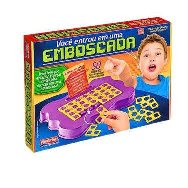 Imagem de Jogo Emboscada Estrategia Com 50 Desafios Raciocinio Logico Plasbrink