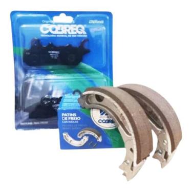Imagem de Pastilha Dianteira + Lona Patim Honda Honda Biz 125 2018/21 - COBREQ