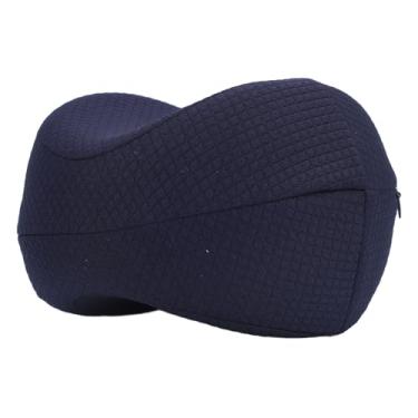 Imagem de Almofada de Joelho de Espuma Viscoelástica Apoio Confortável para Gravidez Almofada de Perna Ciática (azul-marinho)