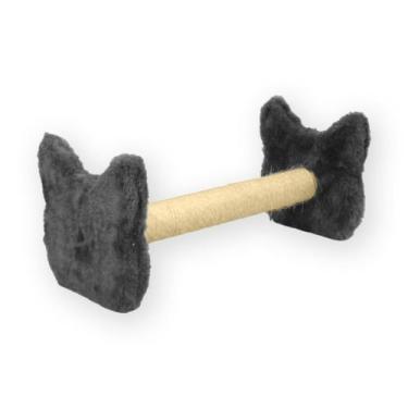 Imagem de Arranhador Para Gatos Com Sisal Poste Horizontal Cara de Gato - Miupet
