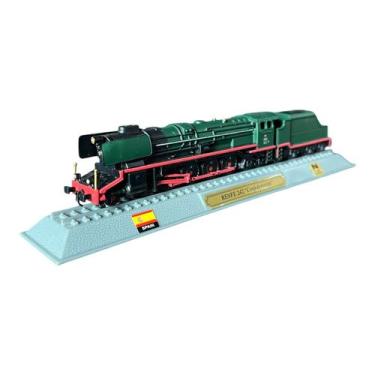 Imagem de Miniatura Locomotiva Renfe 242 Espanha 1:160 N Del Prado - Delprado