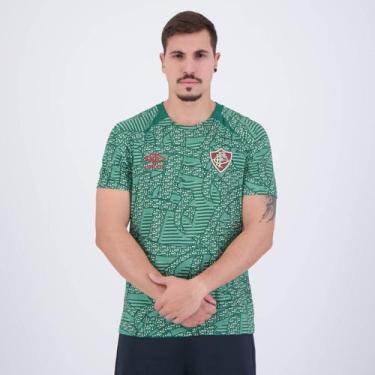 Imagem de Camisa Umbro Fluminense Aquecimento 2024 Verde, P