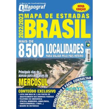 Imagem de Livro - Mapa Mapograf Estradas Brasil - 2022/2023