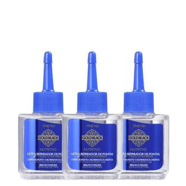 Imagem de Amend Gold Black Nutritivo Kit Óleo Reparador de Pontas 30ml (3 Unidad