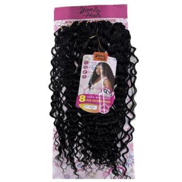 Imagem de Cabelo Ondulado Daisy Extraordinário Bio Vegetal 75cm 8pcs 300gr - D&D
