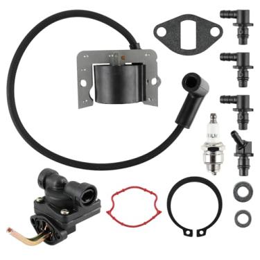 Imagem de Carbhub Bobina de ignição 47-584-02 47 393 19-S bomba de combustível adequada para Kohler K-Series K241 K301 K321 K341 e M10 M12 M14 M16 10 12 14 16 HP substituem motores 47584011 47-50 84-03-S