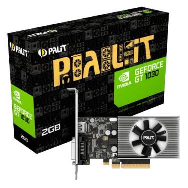 Imagem de Placa de video palit geforce gt1030 2gb ddr4 64bits dvi hdmi - nec1030