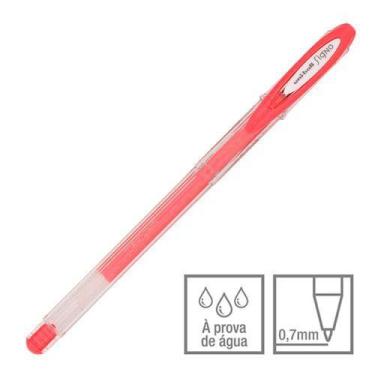 Imagem de Caneta Gel UNI-BALL Signo Angelic Color 0.7mm Cores Pastel, VERMELHO