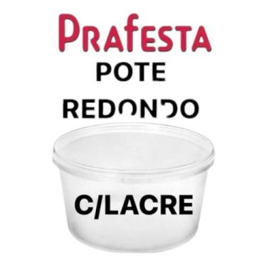 Imagem de Pote Redondo com Lacre 250/500/1000ml - PRAFESTA 10 Unidades - Freezer