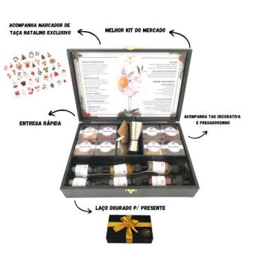 Imagem de Kit Gin Tônica Edição Limitada Presente de Natal Decoração - The Drink