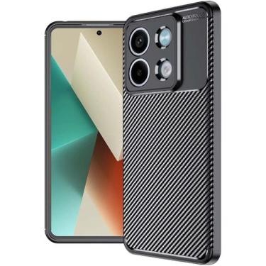 Imagem de Capa Capinha Fibra Para Xiaomi Redmi Note 13 5g Anti Impacto - Danet, 