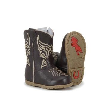 Imagem de Bota Country Capelli Couro Masculina Infantil Dia a Dia